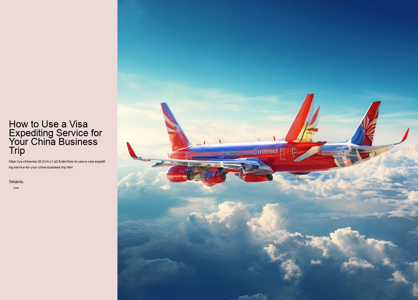 How to Use a Visa Expediting Service for Your China Business Trip