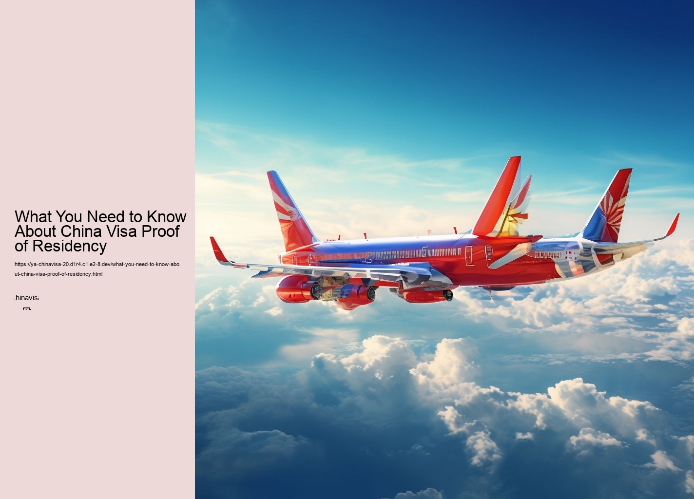 What You Need to Know About China Visa Proof of Residency